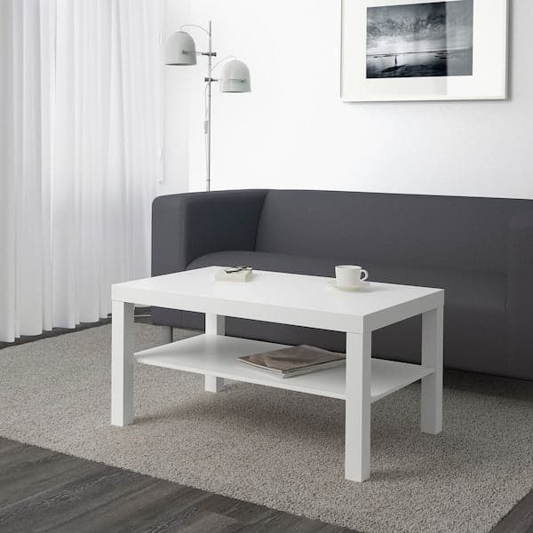 LACK - Coffee table, white, 90x55 cm - best price from Maltashopper.com 90449905
