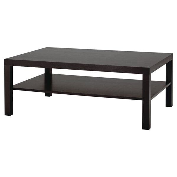 Ikea LACK - Coffee table, black-brown, 118x78 cm