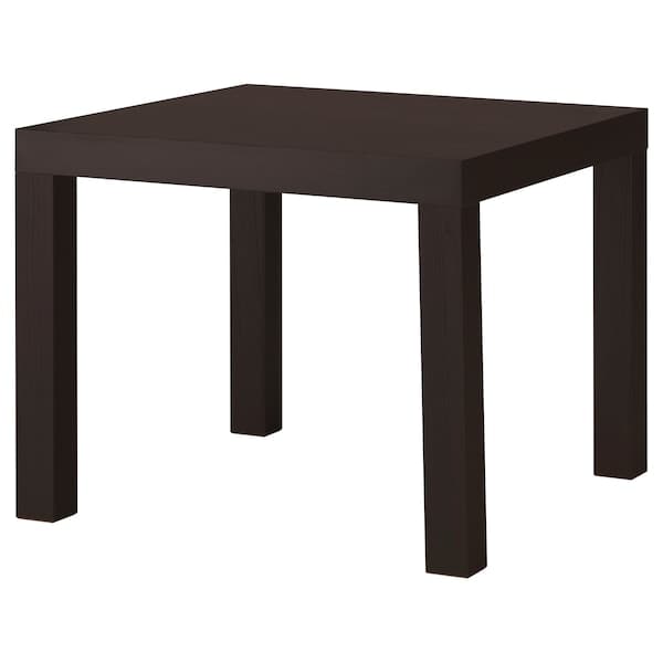 Ikea LACK - Side table, black-brown, 55x55 cm