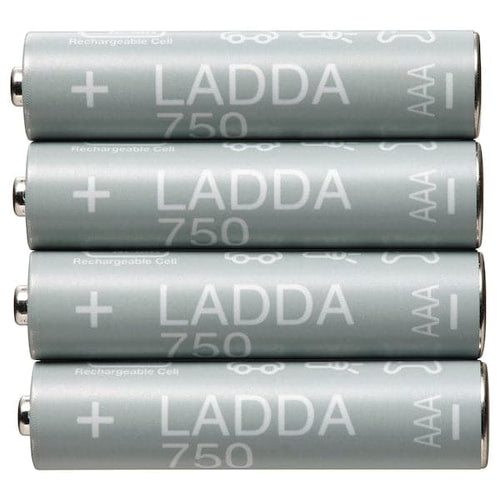 LADDA - Rechargeable battery, HR03 AAA 1.2V, 750mAh