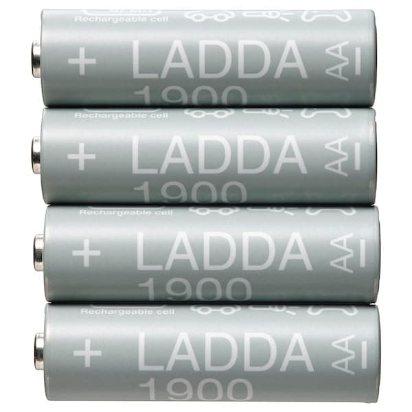 LADDA - Rechargeable battery, HR06 AA 1.2V , 1900mAh - best price from Maltashopper.com 00509814