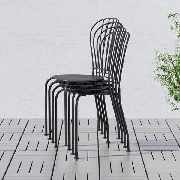 LÄCKÖ - Chair, outdoor, grey - best price from Maltashopper.com 60151840