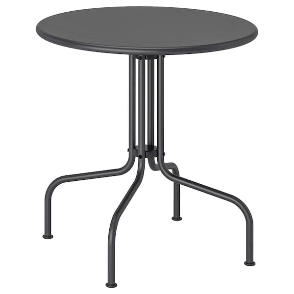 LÄCKÖ - Table, outdoor, grey, 70 cm - best price from Maltashopper.com 40151841
