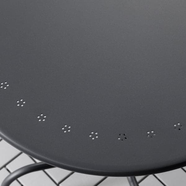 LÄCKÖ - Table, outdoor, grey, 70 cm - best price from Maltashopper.com 40151841