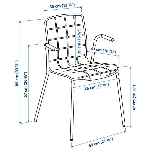 LÄKTARE - Meeting chair, light beige/black , - best price from Maltashopper.com 29503208