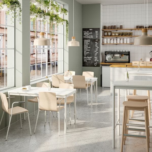 Ikea LÄKTARE - Conference chair, birch veneer/white