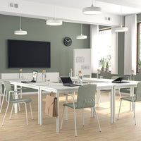 LÄKTARE - Meeting chair, light green/white , - Premium  from Ikea - Just €116.99! Shop now at Maltashopper.com