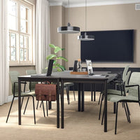 LÄKTARE - Meeting chair, light green/black , - Premium  from Ikea - Just €116.99! Shop now at Maltashopper.com
