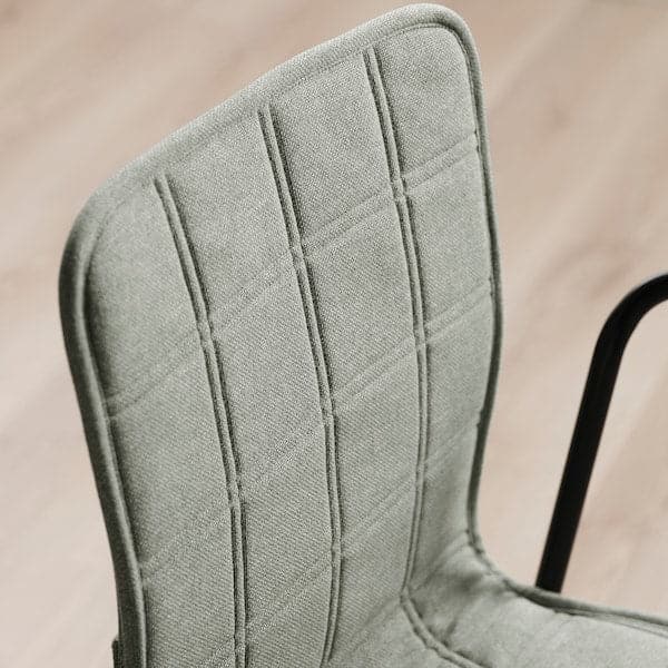 Ikea LÄKTARE - Meeting chair, light green/black ,