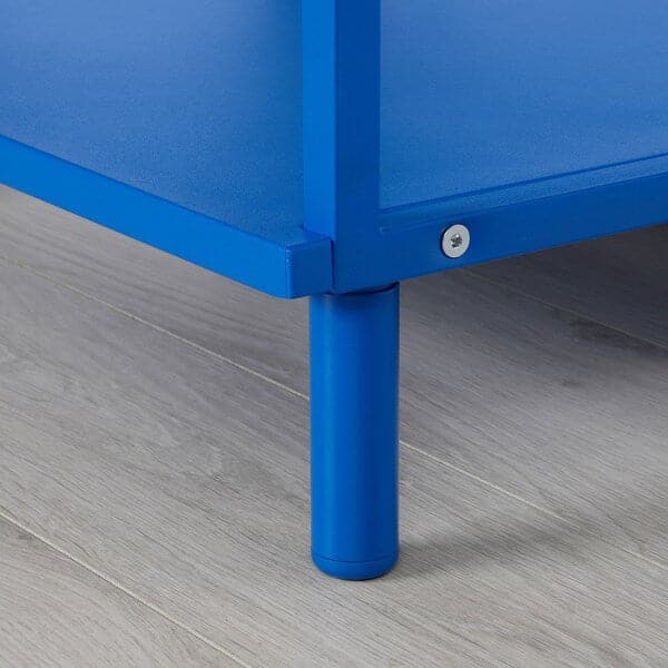 Ikea LÄTTHET - Leg, blue/metal, 11 cm