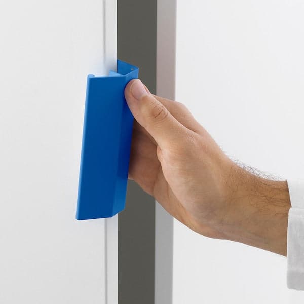 Ikea LÄTTHET - Handle, blue, 13 cm