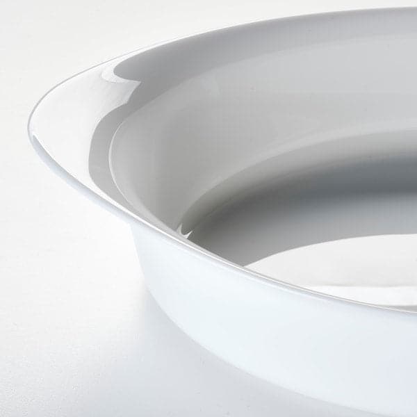 Ikea LÄTTVIKTIG - Oven dish, white, 30x19 cm