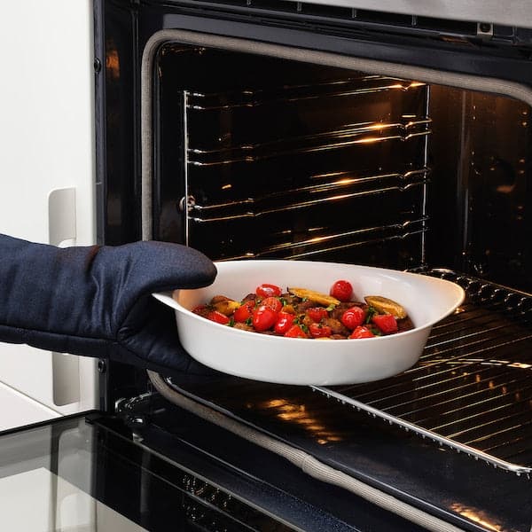 Ikea LÄTTVIKTIG - Oven dish, white, 30x19 cm