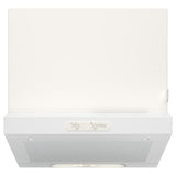 LAGAN wall mounted extractor hood, white, 60 cm