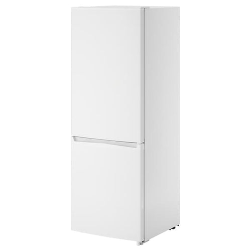 LAGAN Refrigerator/freezer - freestanding/white 118/52 l