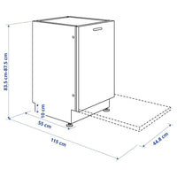 LAGAN Built-in dishwasher 45 cm - Premium  from Ikea - Just €492.99! Shop now at Maltashopper.com