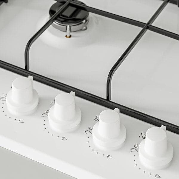Ikea LAGAN Gas cooktop, white, 59 cm , 59 cm