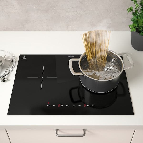Ikea LAGAN Induction hob - plug-in 2 zones/black ,