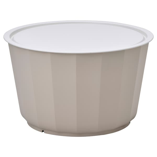 Ikea LÅGASKÄR - Coffee table, outdoor, beige