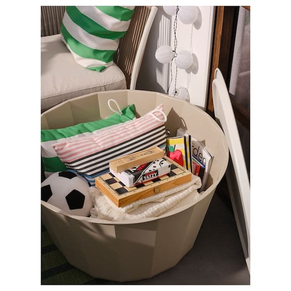 Ikea LÅGASKÄR - Coffee table, outdoor, beige