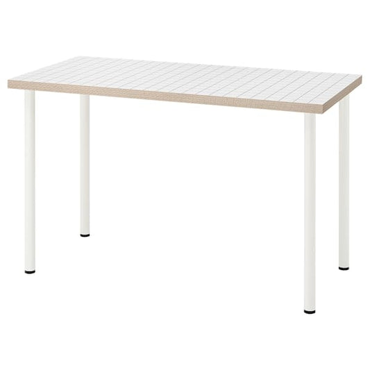 Ikea LAGKAPTEN / ADILS - Desk, white anthracite/white, 120x60 cm
