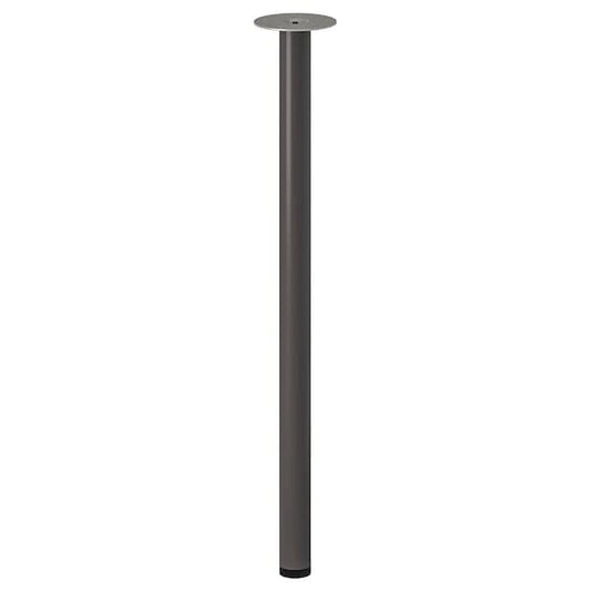 Ikea LAGKAPTEN / ADILS - Desk, white stained oak effect/dark grey, 140x60 cm
