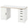 LAGKAPTEN / ALEX - LAGKAPTEN / ALEX Desk, white/anthracite, 140x60 cm