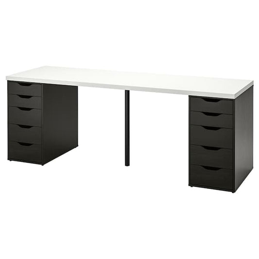 LAGKAPTEN / ALEX - Scrivania , 200x60 cm - best price from Maltashopper.com 99417622