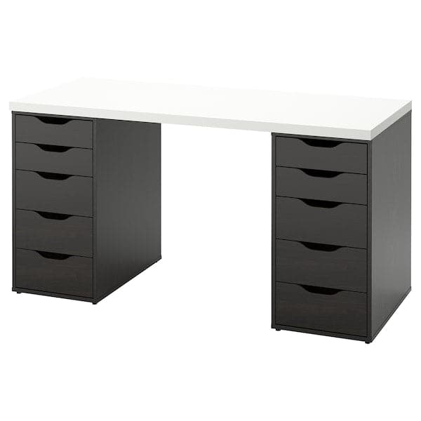 LAGKAPTEN / ALEX - Scrivania , 140x60 cm - best price from Maltashopper.com 79431997