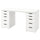 LAGKAPTEN / ALEX - LAGKAPTEN / ALEX Desk, white, 140x60 cm