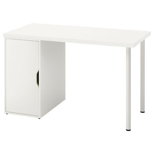 LAGKAPTEN / ALEX - Desk, white, 120x60 cm