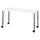 LAGKAPTEN / KRILLE - Desk, white/black, 140x60 cm