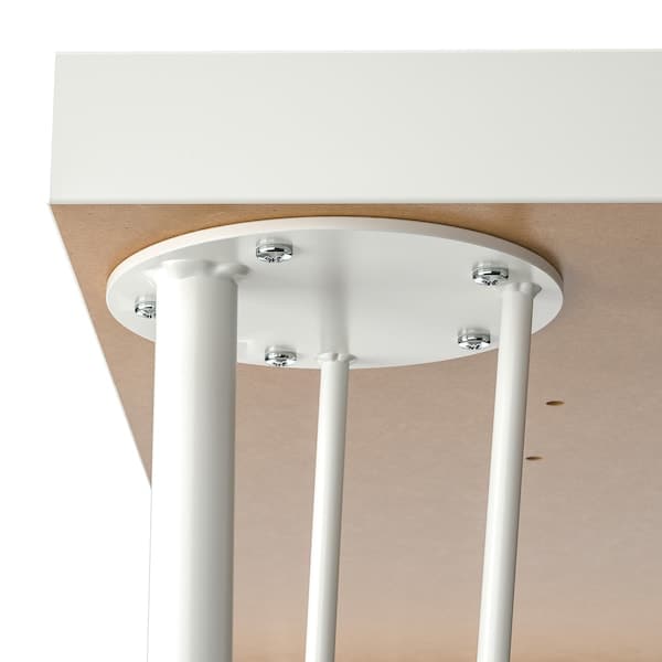 LAGKAPTEN / KRILLE - Desk, white, 120x60 cm - best price from Maltashopper.com 49416776