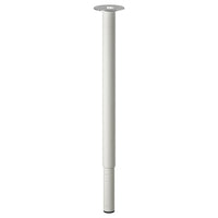 LAGKAPTEN / OLOV - Desk, white, 140x60 cm - best price from Maltashopper.com 99417170