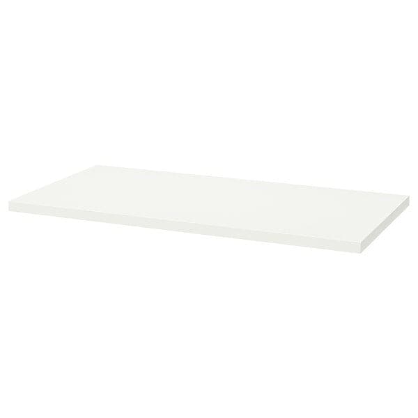 LAGKAPTEN / OLOV - Desk, white, 120x60 cm - best price from Maltashopper.com 79416770