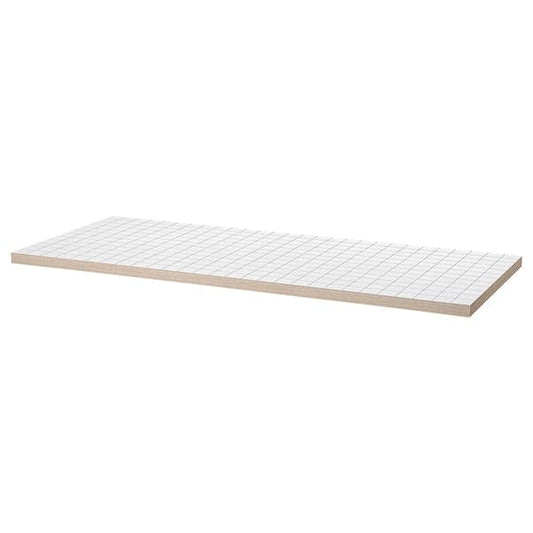 Ikea LAGKAPTEN - Table top, white/anthracite, 140x60 cm