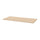 LAGKAPTEN - LAGKAPTEN Table top, white stained oak effect, 140x60 cm