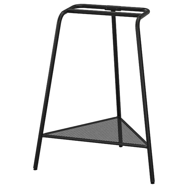 LAGKAPTEN / TILLSLAG - Desk, white/black, 140x60 cm - best price from Maltashopper.com 39417205