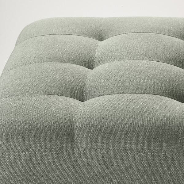 LANDSKRONA Footrest - Gunnared light green/wood - Premium Sofas from Ikea - Just €258.99! Shop now at Maltashopper.com