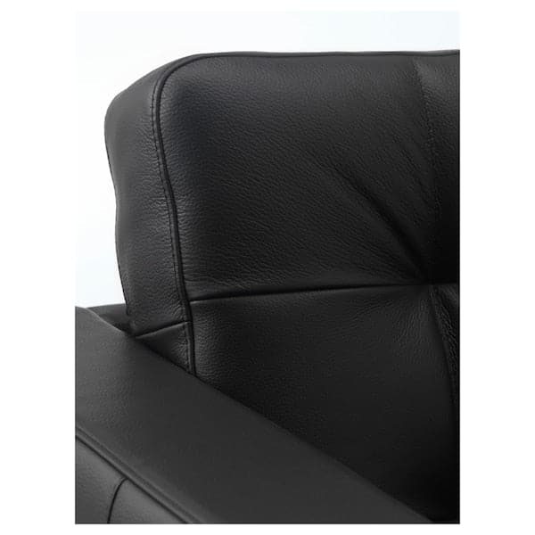 LANDSKRONA Armchair - Grann/Bomstad black/wood , - best price from Maltashopper.com 59031778