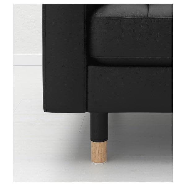 Ikea LANDSKRONA Armchair - Grann/Bomstad black/wood ,