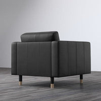 LANDSKRONA Armchair - Grann/Bomstad black/wood , - best price from Maltashopper.com 59031778