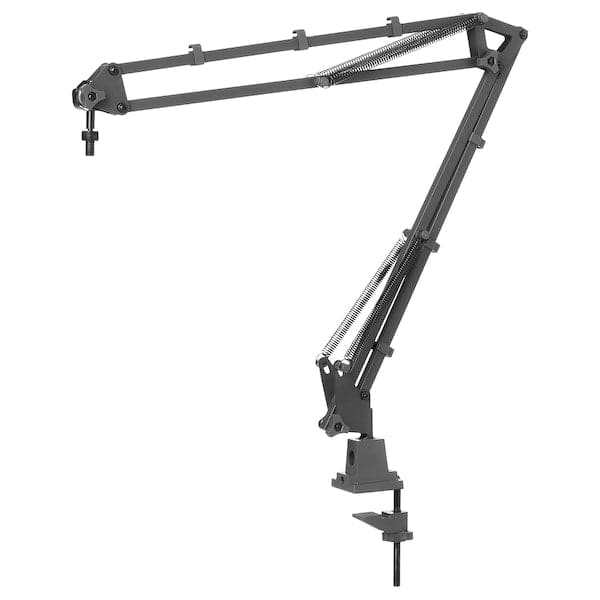 LÅNESPELARE - Microphone arm, with screw mount/anthracite