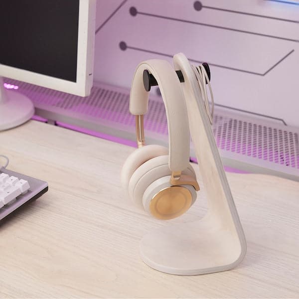 LÅNESPELARE - Headset stand, ash veneer - best price from Maltashopper.com 80571524
