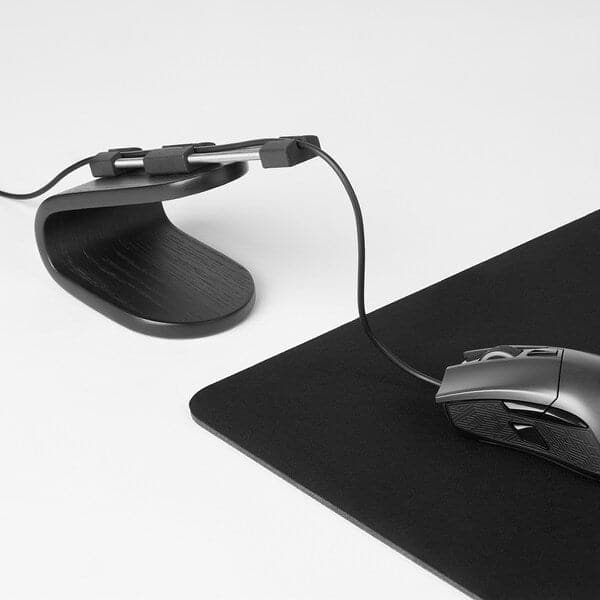 Ikea LÅNESPELARE - Mouse bungee, black