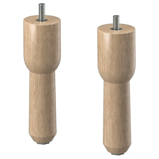 Ikea LÅNGARYD - Leg, oak, 15 cm