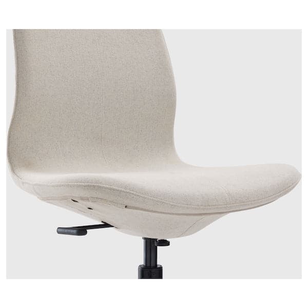 LÅNGFJÄLL Office Chair - Gunnared beige/black , - Premium Chairs from Ikea - Just €232.99! Shop now at Maltashopper.com