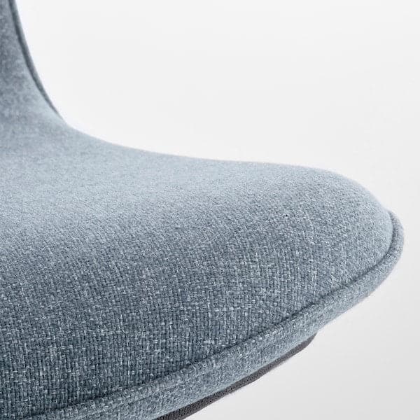 Ikea LÅNGFJÄLL Office Chair - Gunnared Blue/White ,