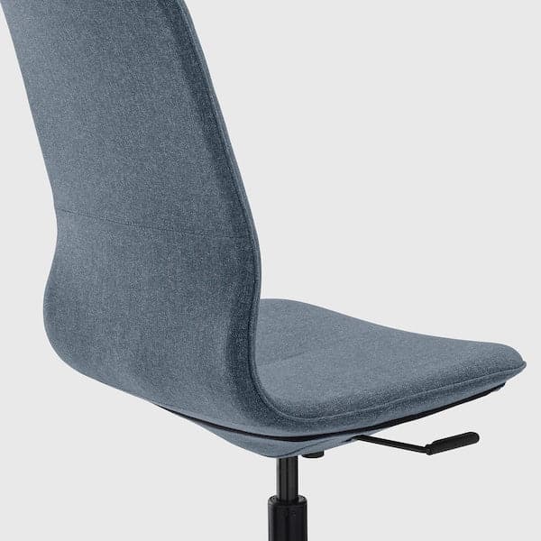 LÅNGFJÄLL Office Chair - Gunnared Blue/Black , - best price from Maltashopper.com 89177665