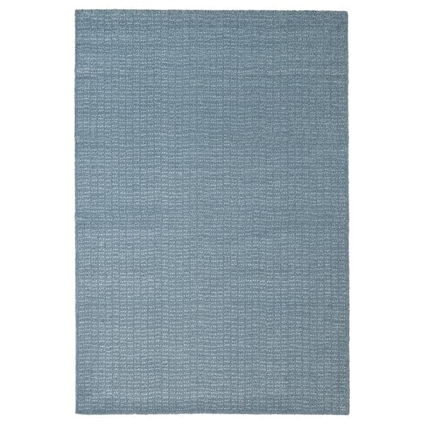 LANGSTED - Rug, low pile, light blue, 133x195 cm - best price from Maltashopper.com 90495172